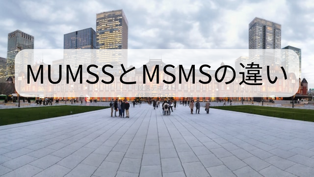 MUMSSとMSMSの違い、三菱UFJモルガン・スタンレー証券とモルガン・スタンレーMUFG証券の違い